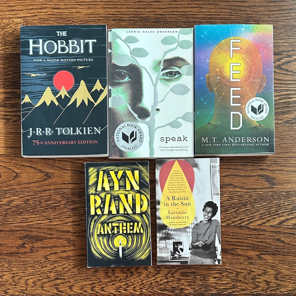 Set of 5 Classic Novels